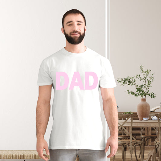 SIGNATURE FLAMINGO PINK MATCHING DAD T-SHIRT