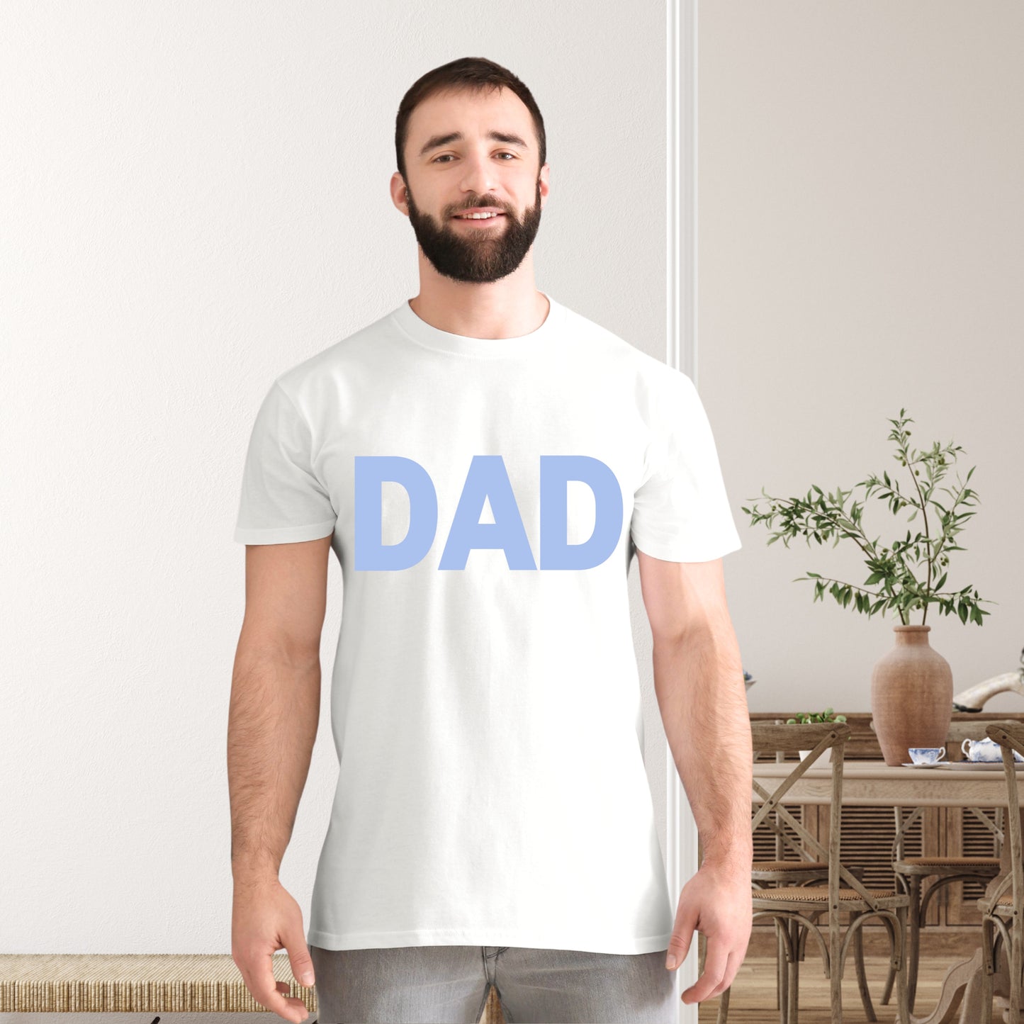 SIGNATURE DEEP PURPLE MATCHING DAD T-SHIRT