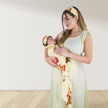 Load image into Gallery viewer, مجموعة آيس بلو فلورا مامي وأنا 5 في 1 للأمومة الطويلة
