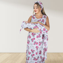 Load image into Gallery viewer, COUNTRY ROSE MOMMY AND ME 5 IN 1 LONG MATERNITY SET
