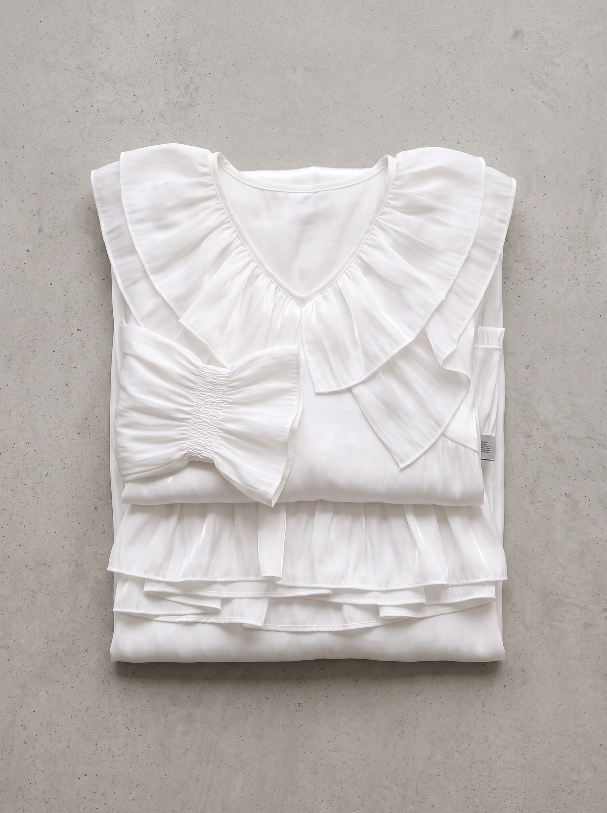 Theheb white maternity and nursing dantela maxi