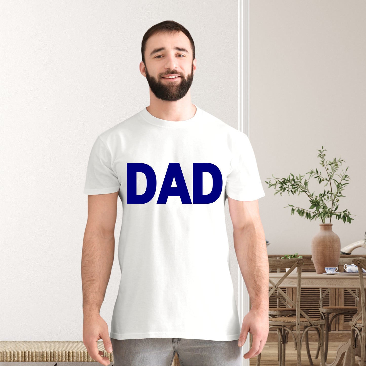 SIGNATURE NAVY BLUE MATCHING DAD T-SHIRT