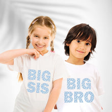Load image into Gallery viewer, تي شيرت بطباعة قلوب صغيرة BIG BRO / BIG SIS MATCHING
