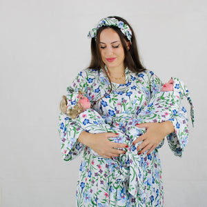 MORNING GLORY MOMMY AND ME 5 IN 1 LONG MATERNITY SET