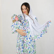 Load image into Gallery viewer, MORNING GLORY MOMMY AND ME 5 IN 1 LONG MATERNITY SET
