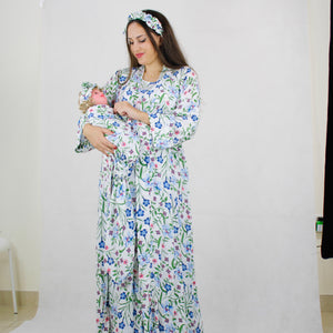 MORNING GLORY MOMMY AND ME 5 IN 1 LONG MATERNITY SET