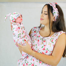 Load image into Gallery viewer, PINK TULIP MOMMY AND ME 5 IN 1 LONG MATERNITY SET
